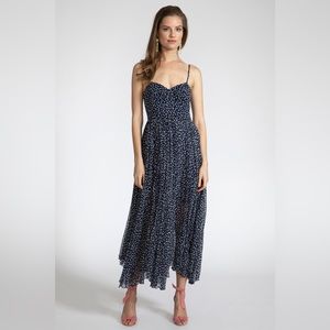 Laura Garcia x Barneys New York Georgiana dress (navy/white) - size 4